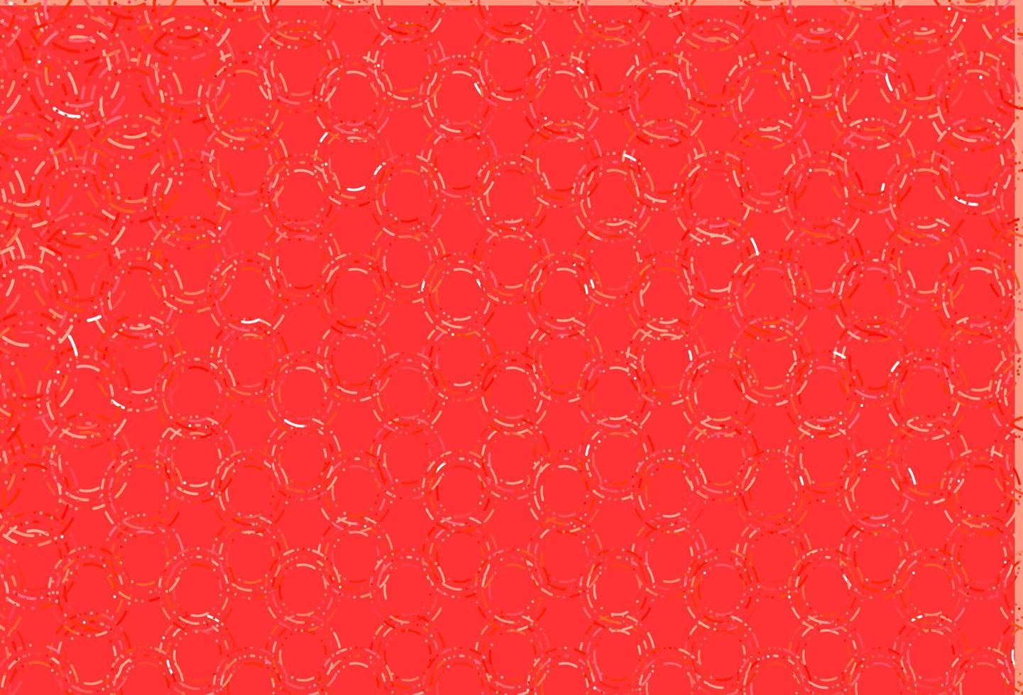 textura vector vermelho claro com discos.