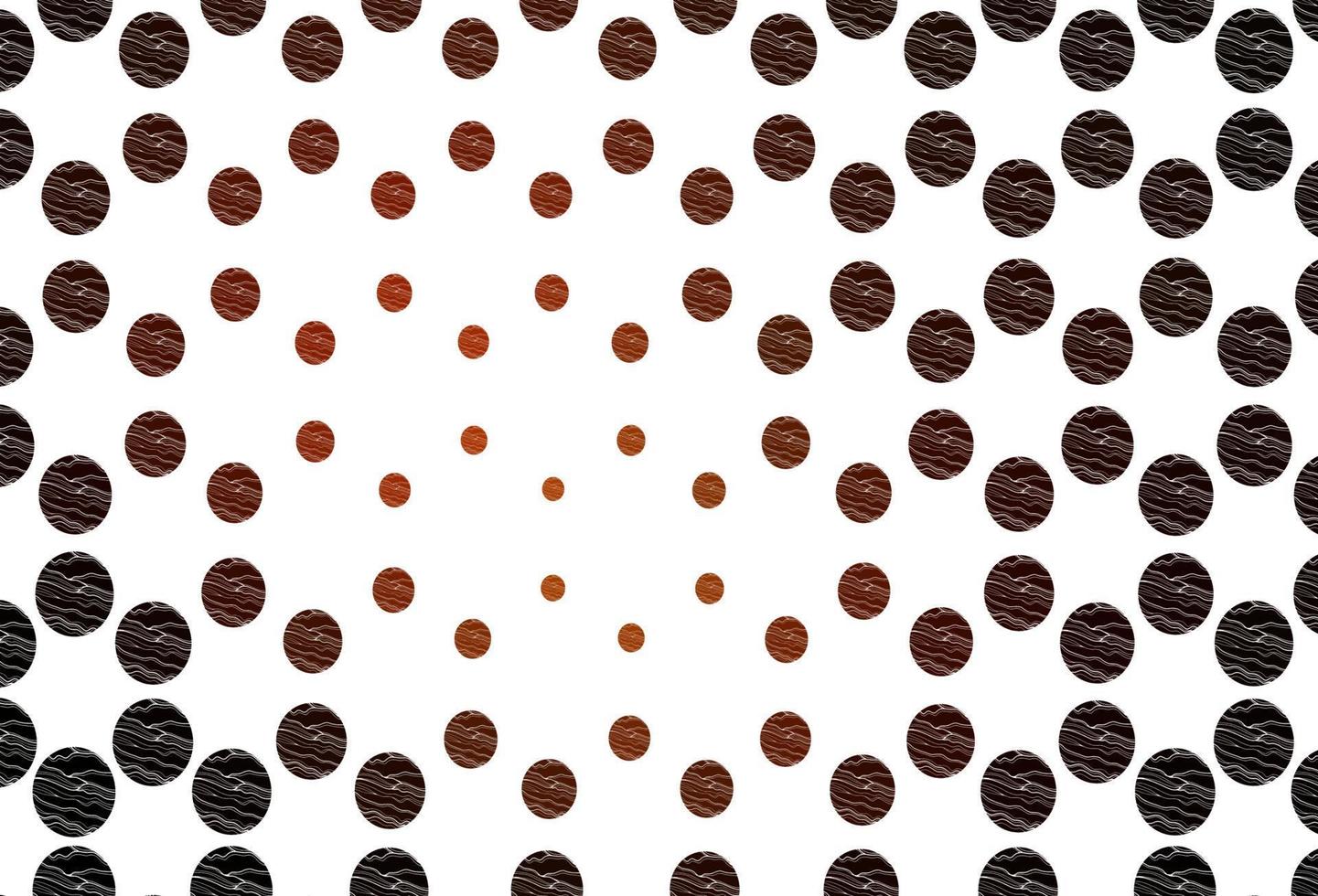 modelo de vetor vermelho claro com círculos.