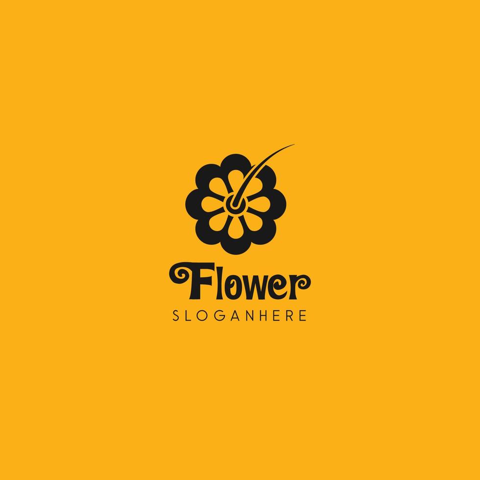vetor de logotipo floral