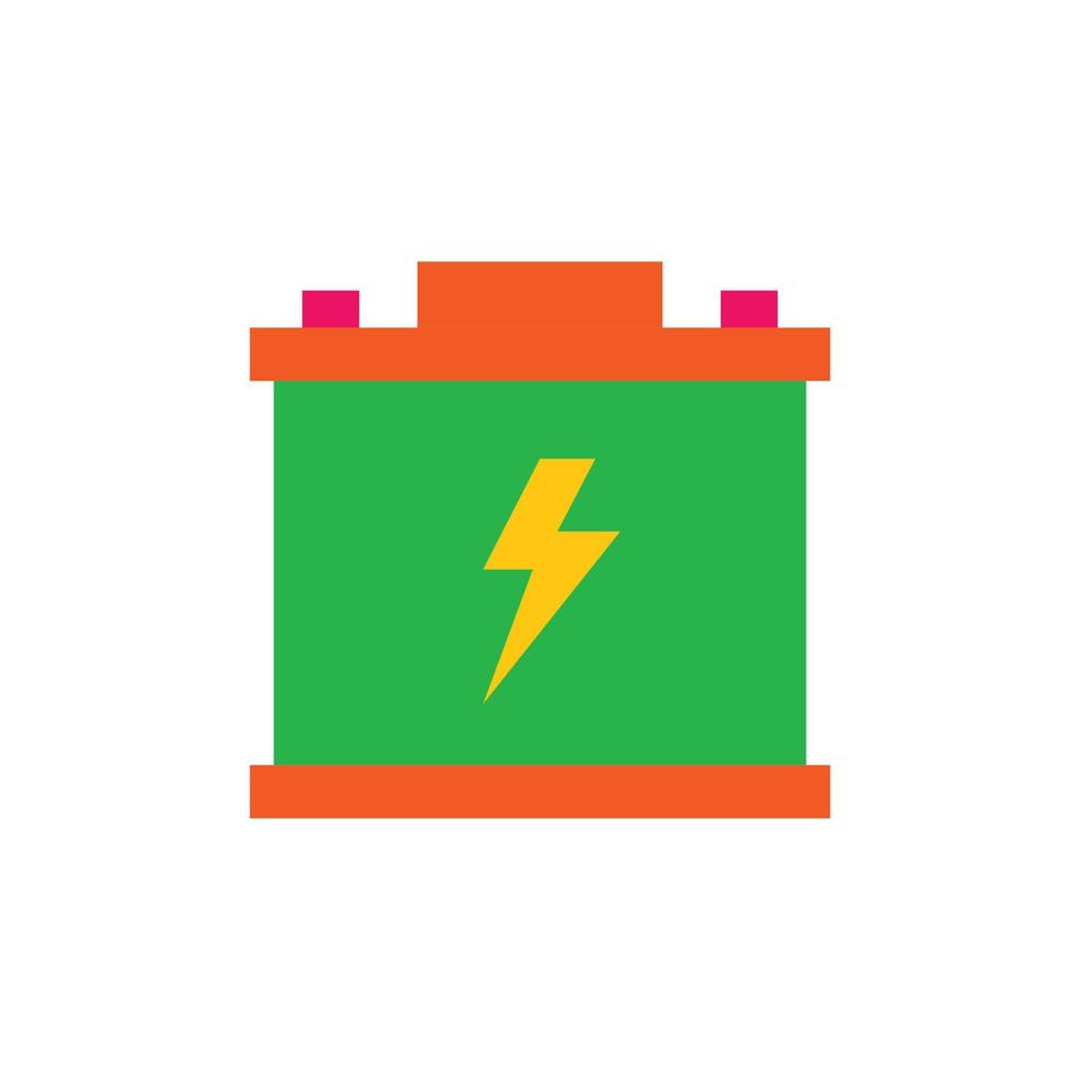 ícone de energia e energia, uso de design de vetor de ícone plano para sites e aplicativos.