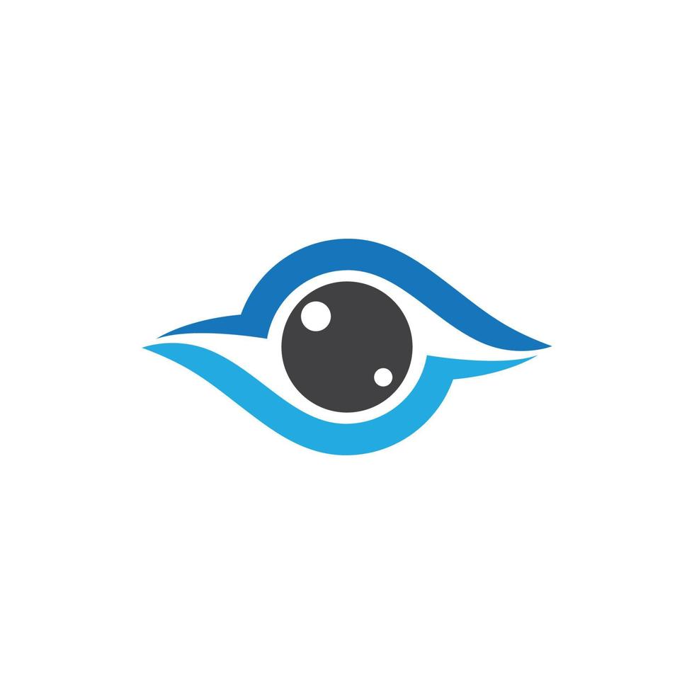 ilustração vetorial de ícone de olho vetor