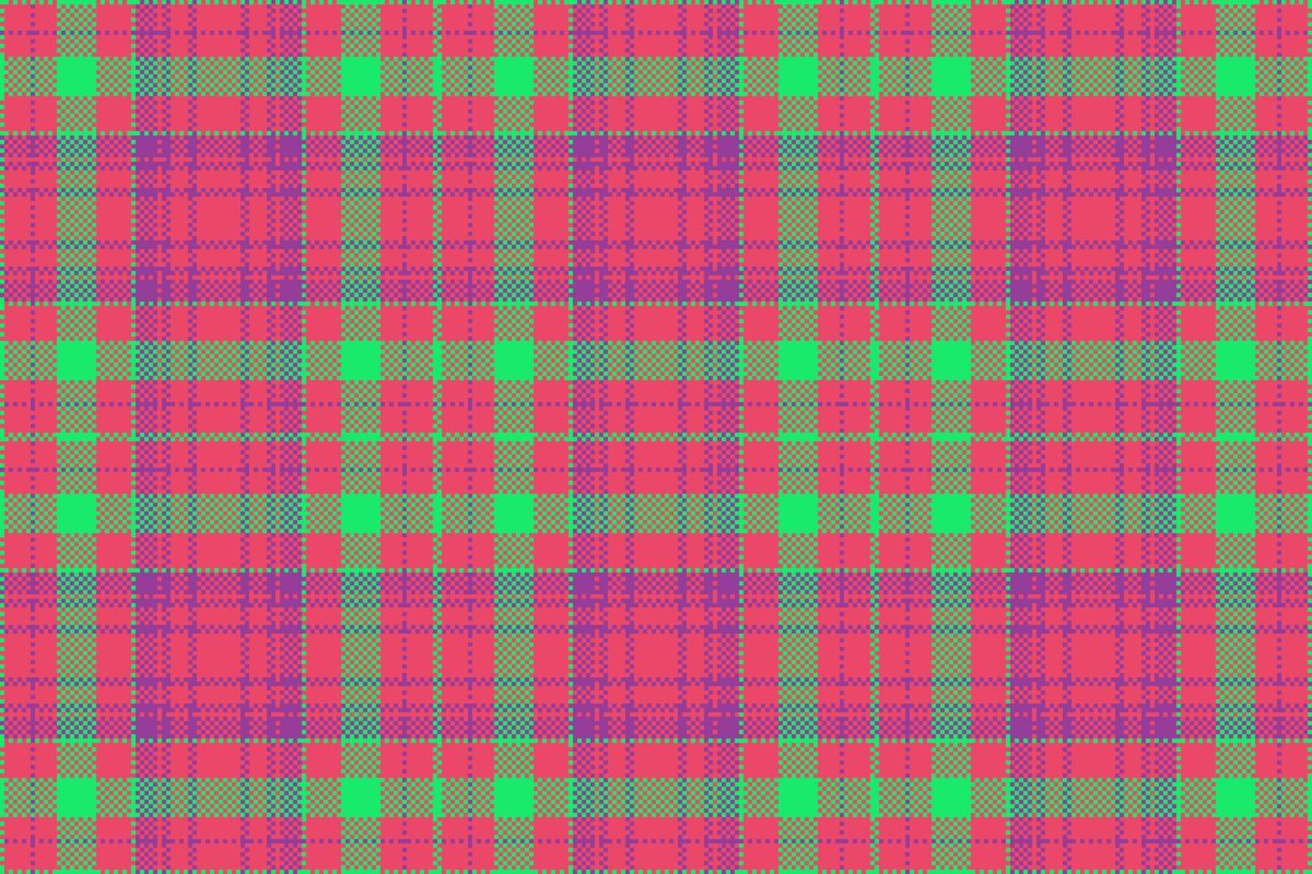 verifique a textura do padrão. vetor de fundo têxtil. xadrez de tecido sem costura tartan.