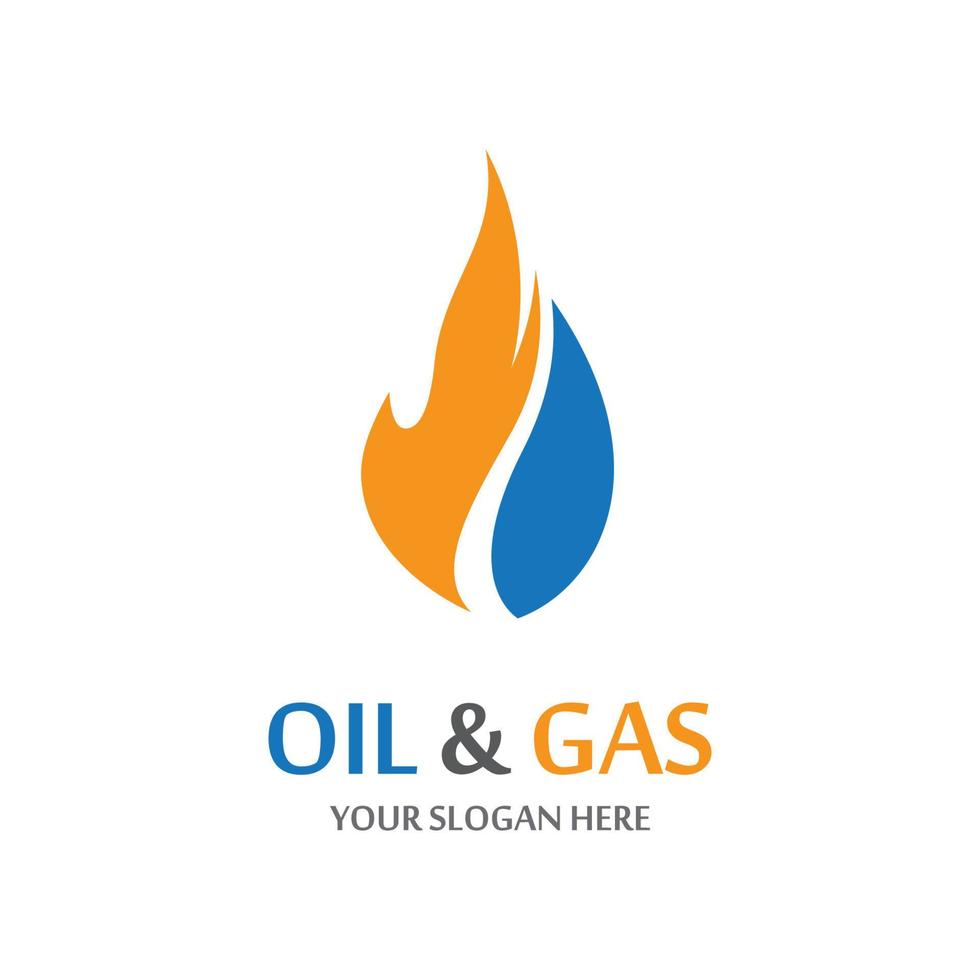 ícone de vetor de petróleo e gás