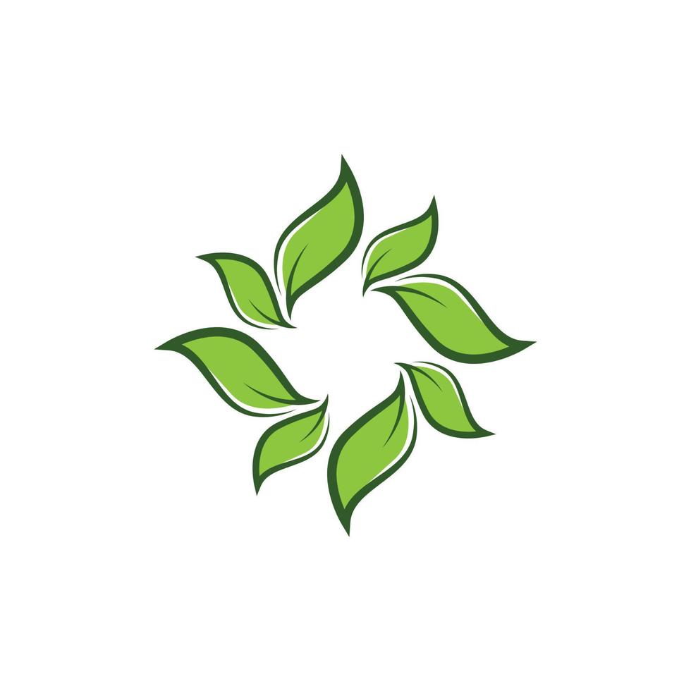 ícone de vetor de símbolo de folha