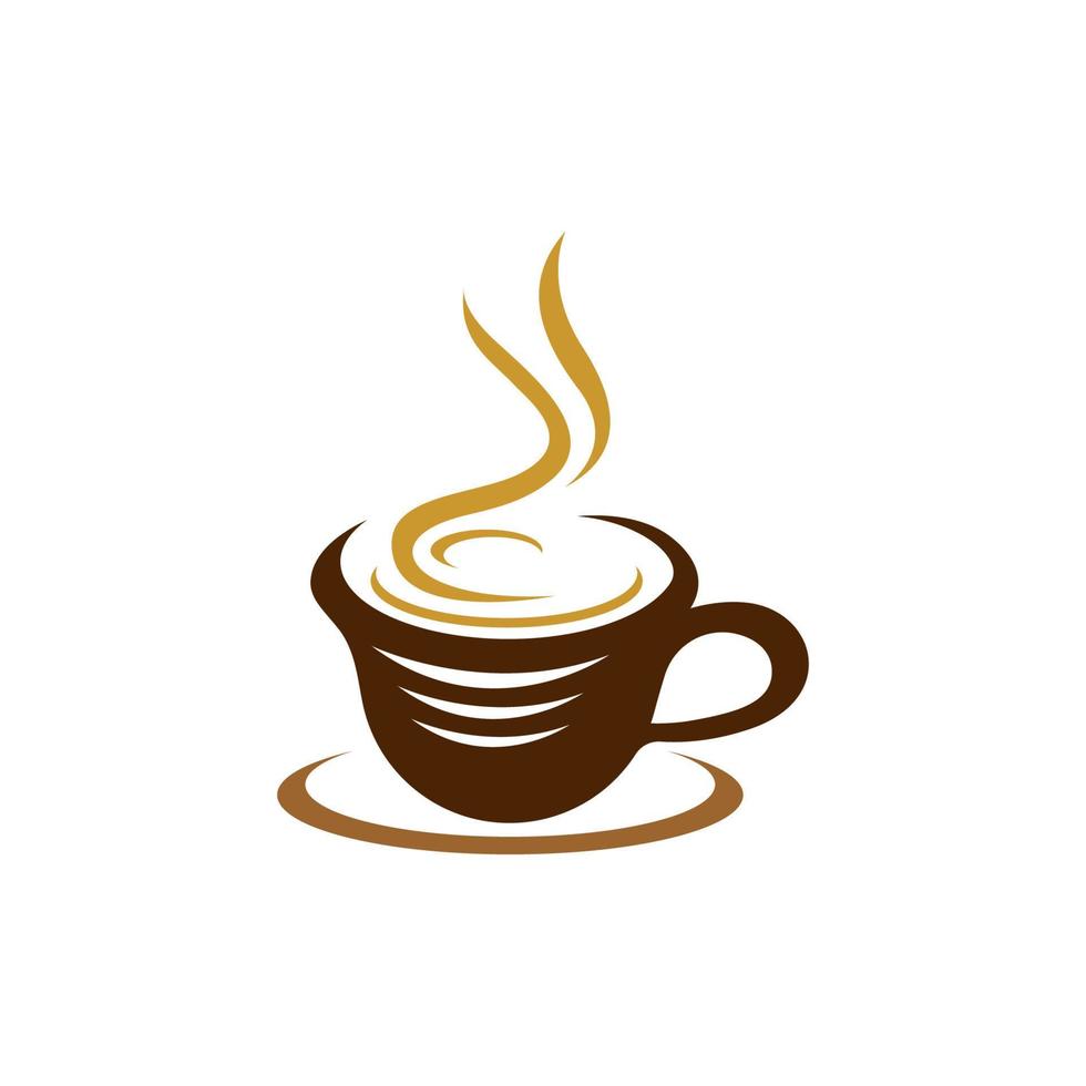 ícone de vetor de símbolo de xícara de café