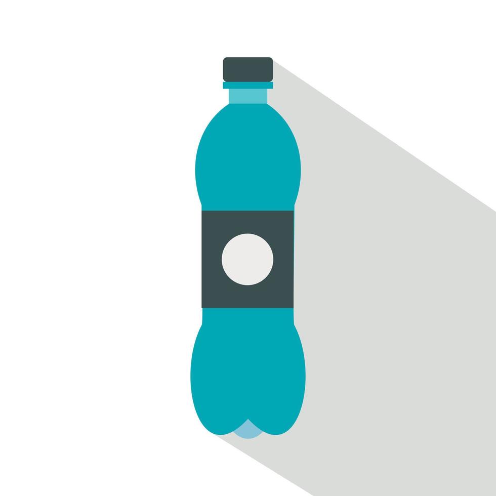 ícone de garrafa, estilo simples vetor