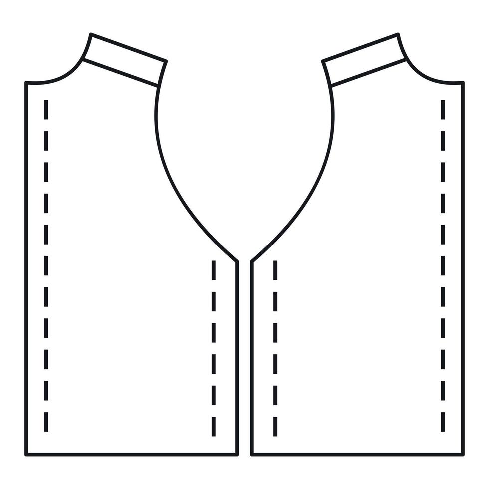 padrão para ícone de costura, estilo de estrutura de tópicos vetor