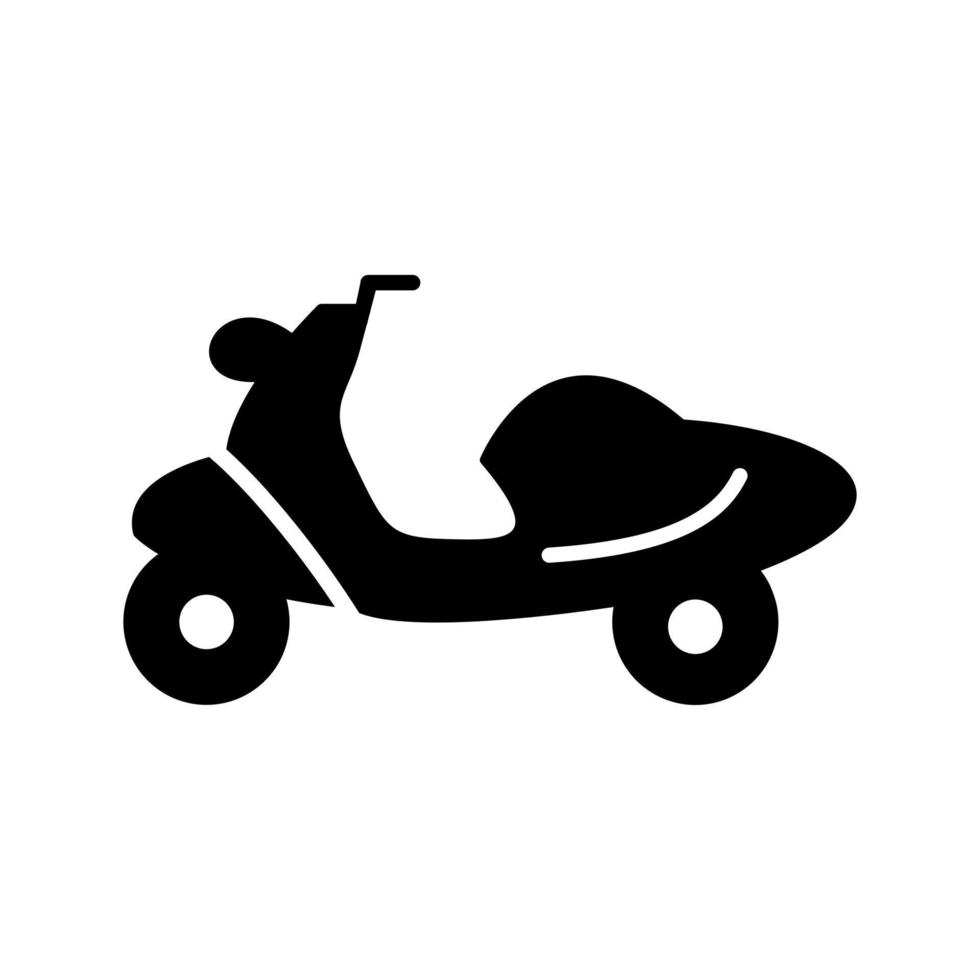 ícone de vetor de scooter