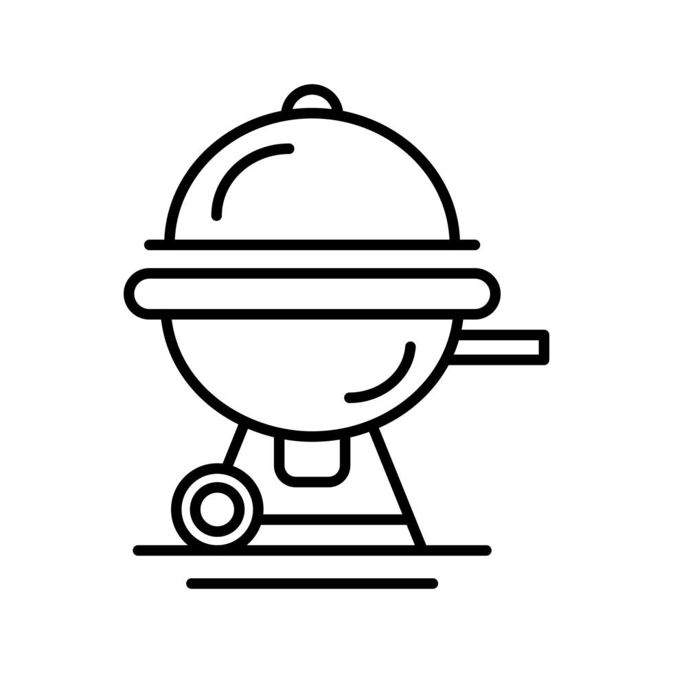 ícone de vetor de churrasco