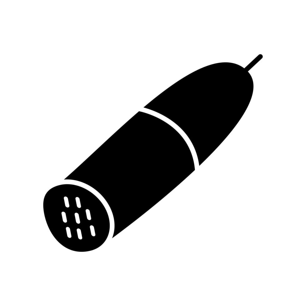 ícone de vetor de salame