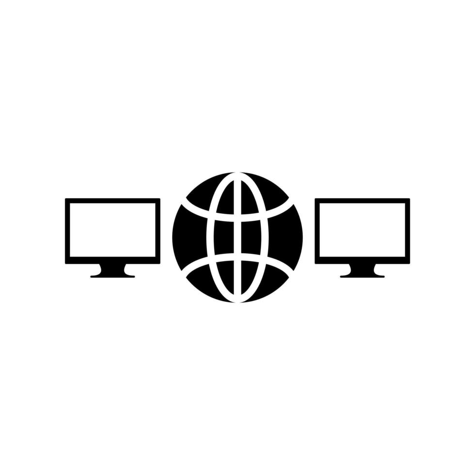 ícone de vetor de redes exclusivo