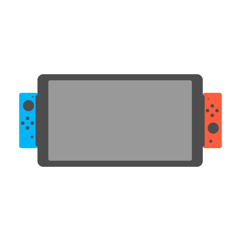 interruptor de vetor de ilustração de console de nintendo switch