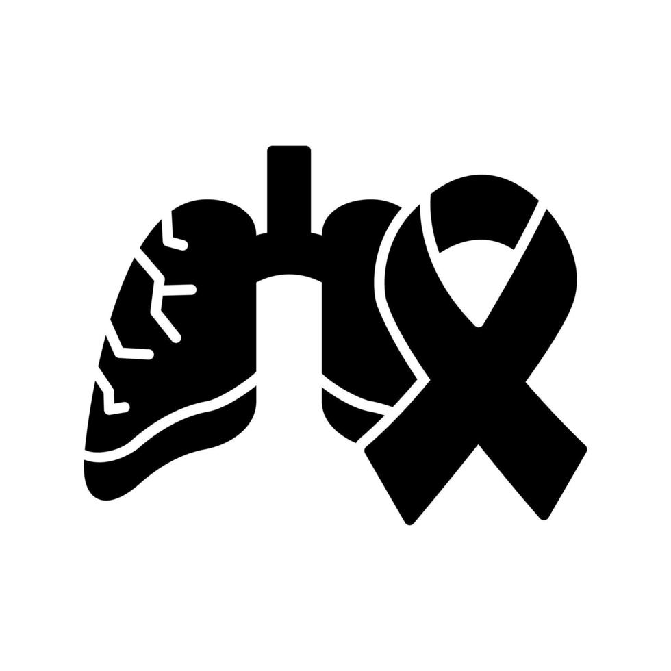 ícone de vetor de câncer