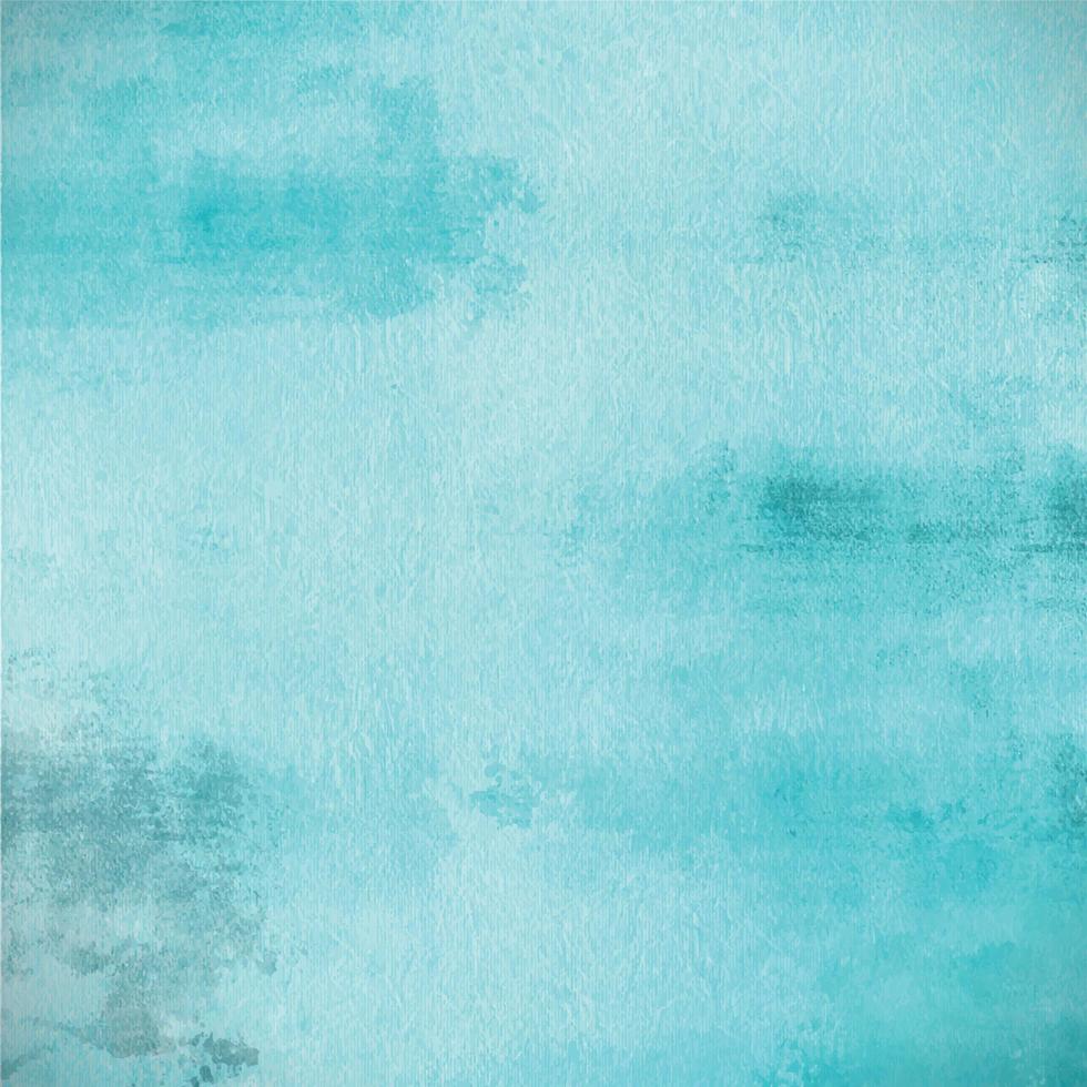 fundo de textura de aquarela quadrado azul vetor