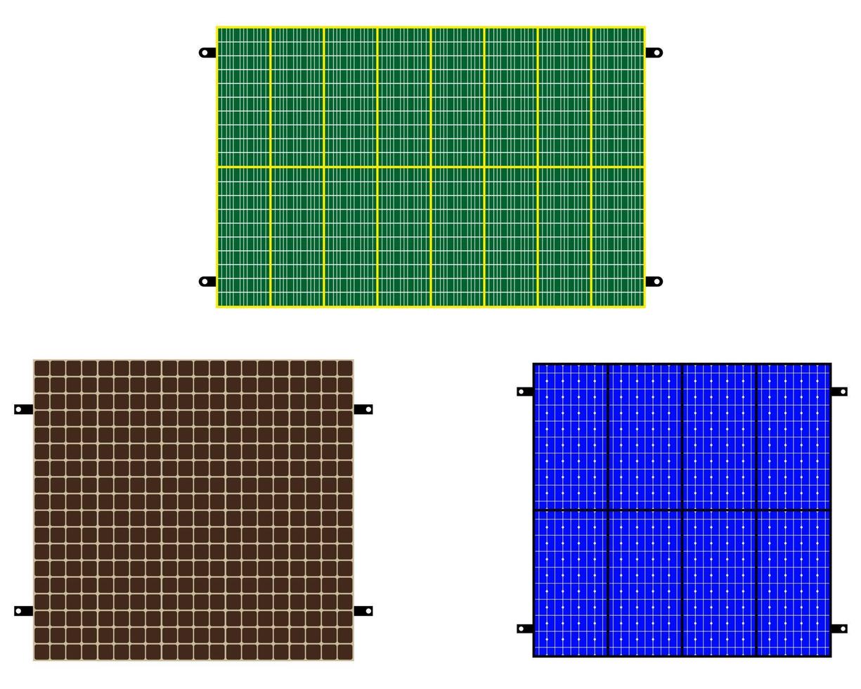 painéis solares para casas de construção de eletricidade vyrobotki vetor