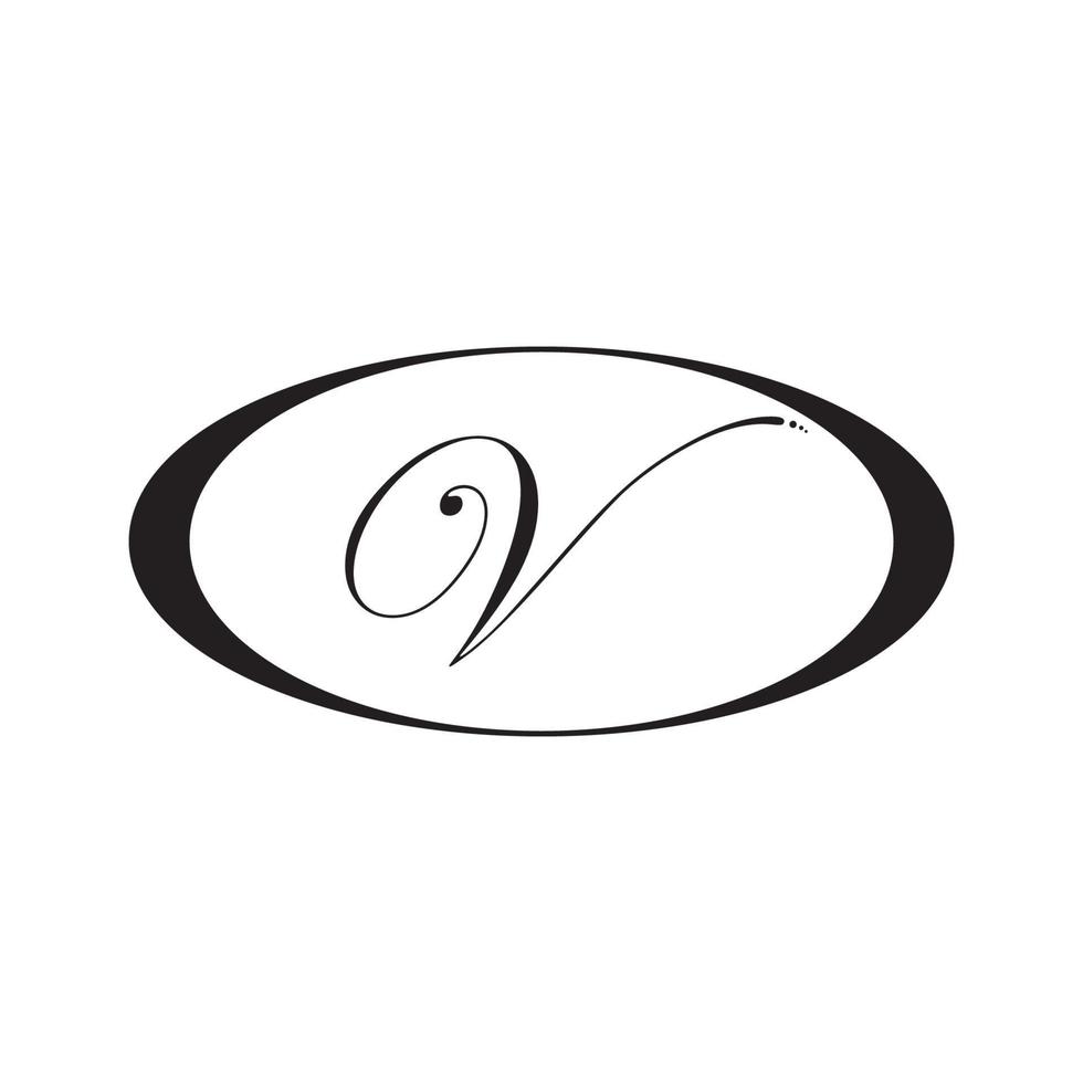 letra v modelo de design de logotipo de vetor de unidade abstrata corporativa de negócios