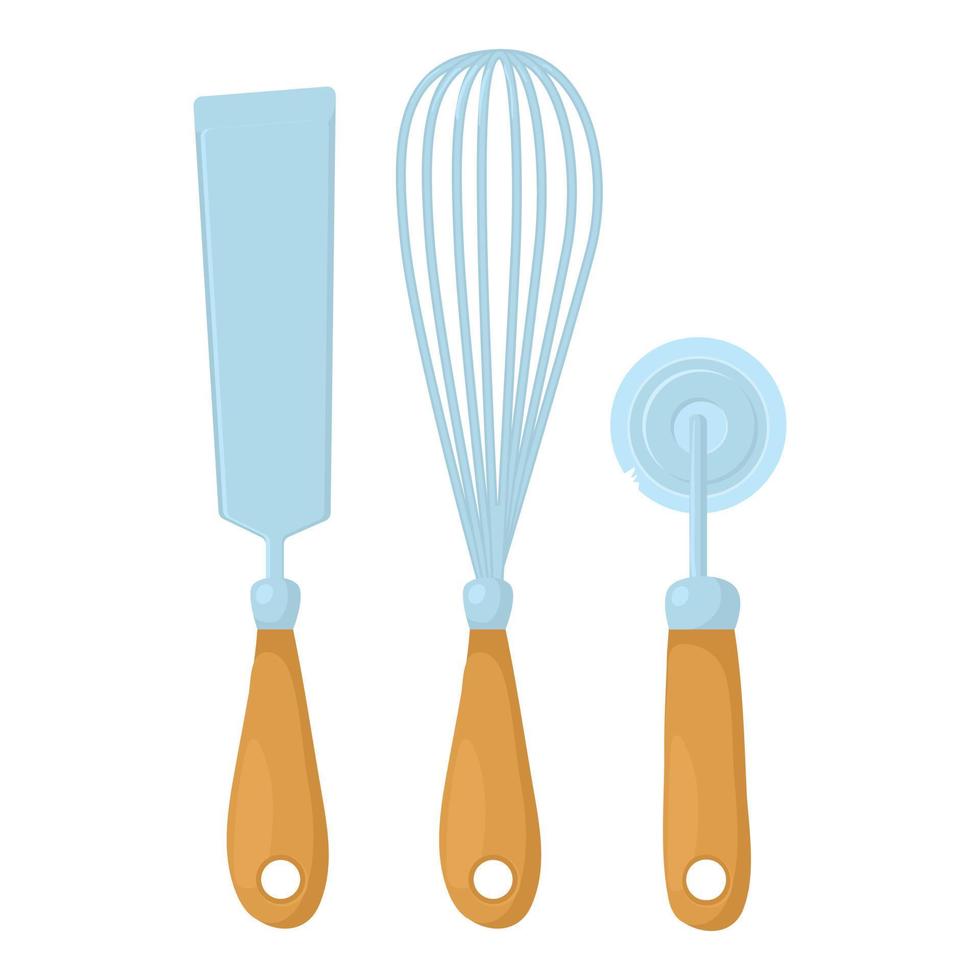 ícone de utensílios de cozinha, estilo cartoon vetor