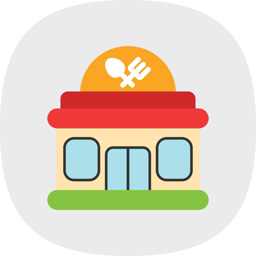 design de ícone de vetor de restaurante