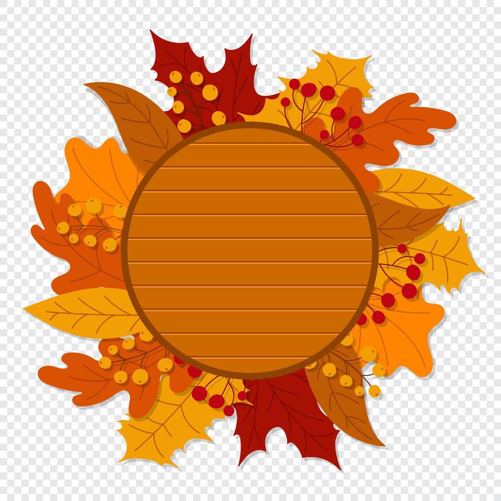 olá outono folhas caindo. queda de folhagem outonal e folhas populares. projeto de outono. encantador padrão de outono. desenhado à mão. ilustração vetorial vetor