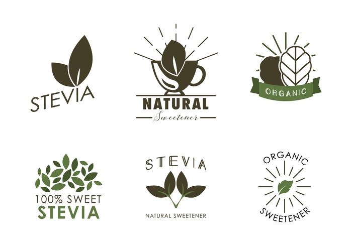 Vetor natural stevia