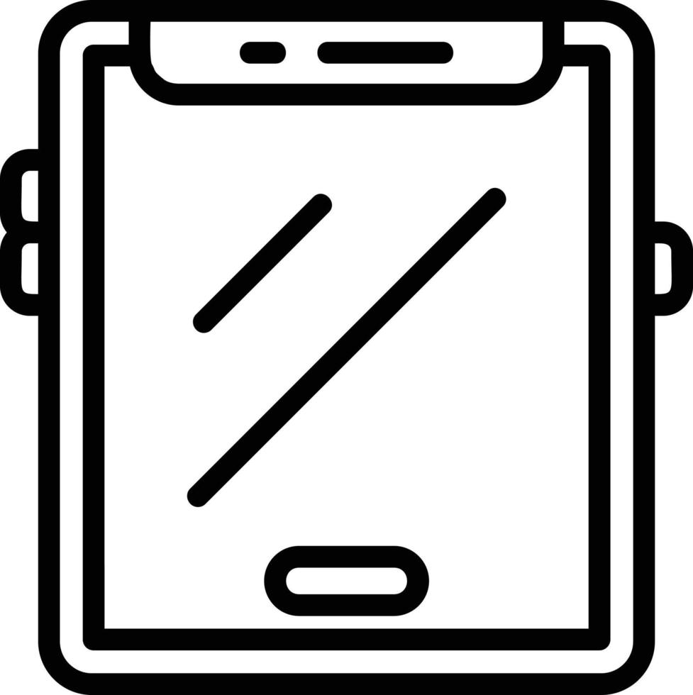 design de ícone de vetor de tablet