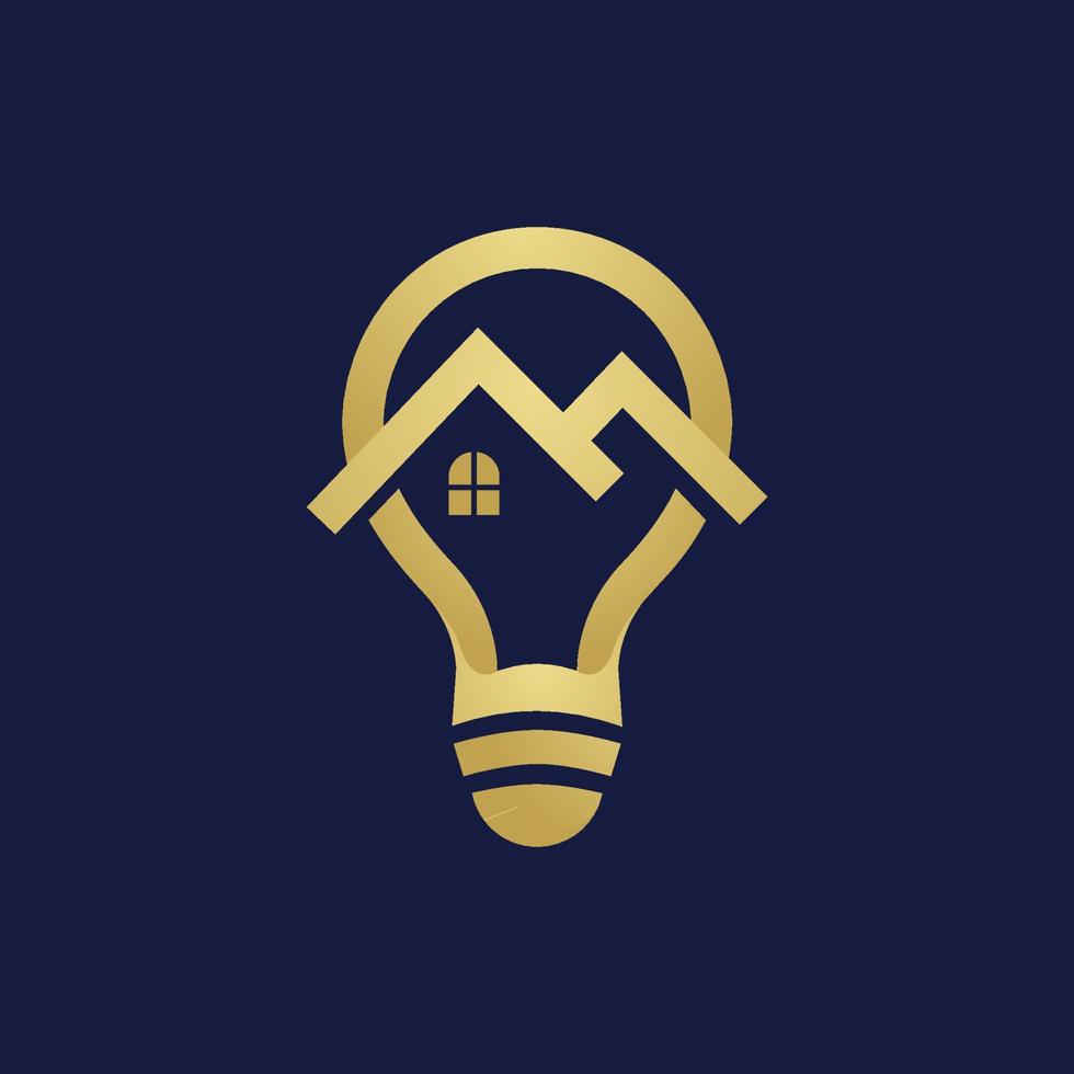 modelo de design de logotipo imobiliário criativo de luxo vetor