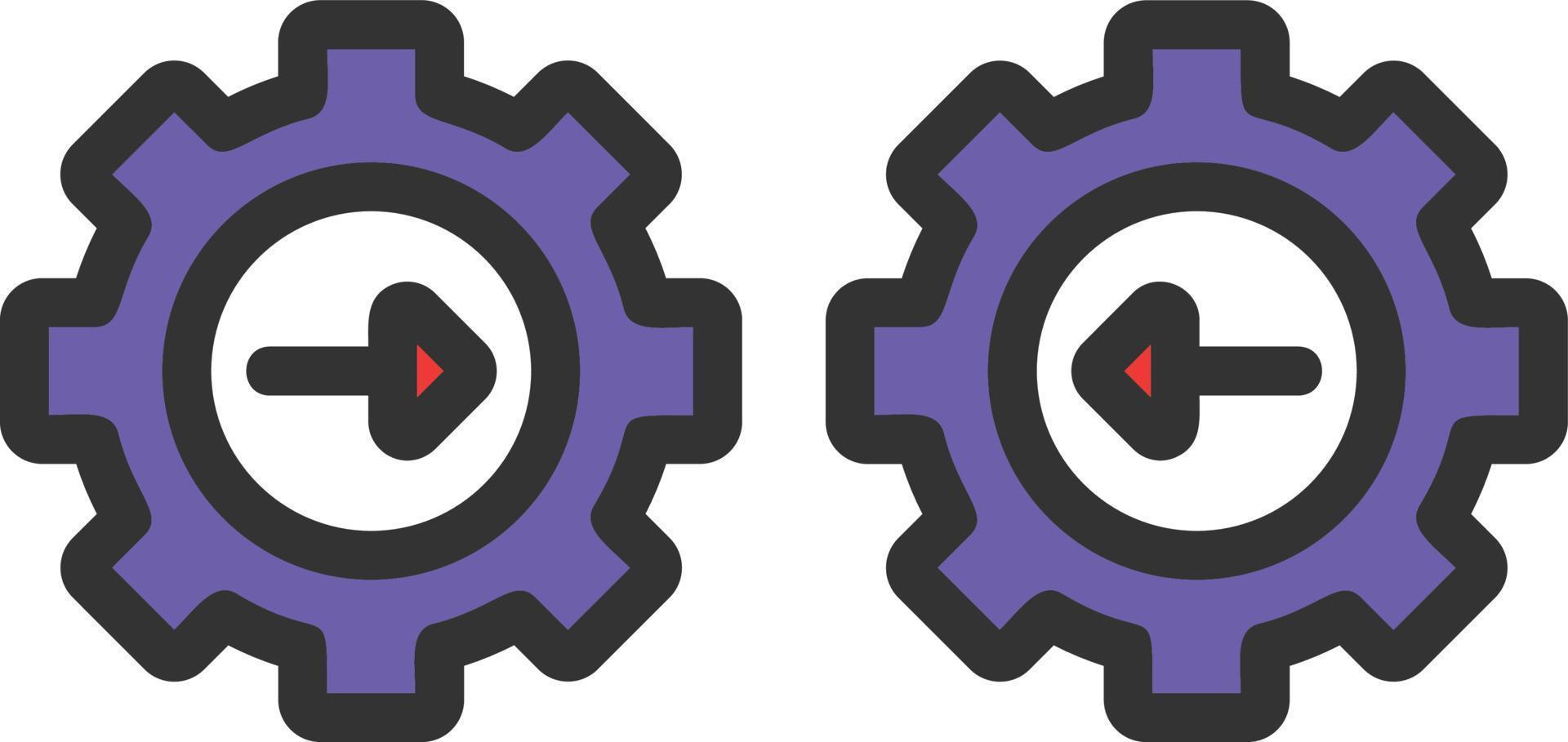 design de ícone de vetor de compatibilidade com versões anteriores