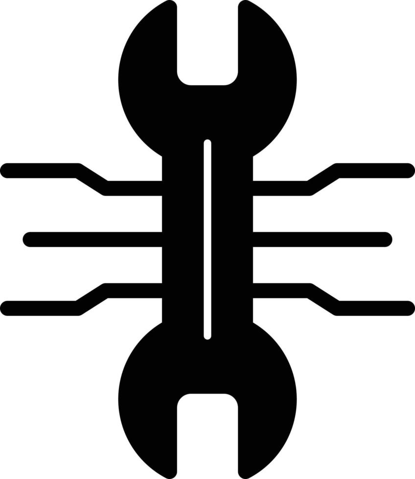 design de ícone de vetor de manutenção remota