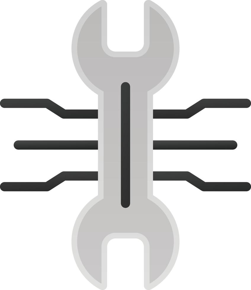design de ícone de vetor de manutenção remota