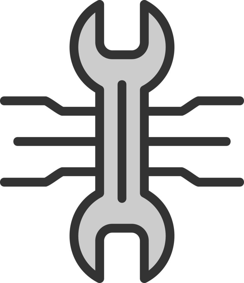 design de ícone de vetor de manutenção remota