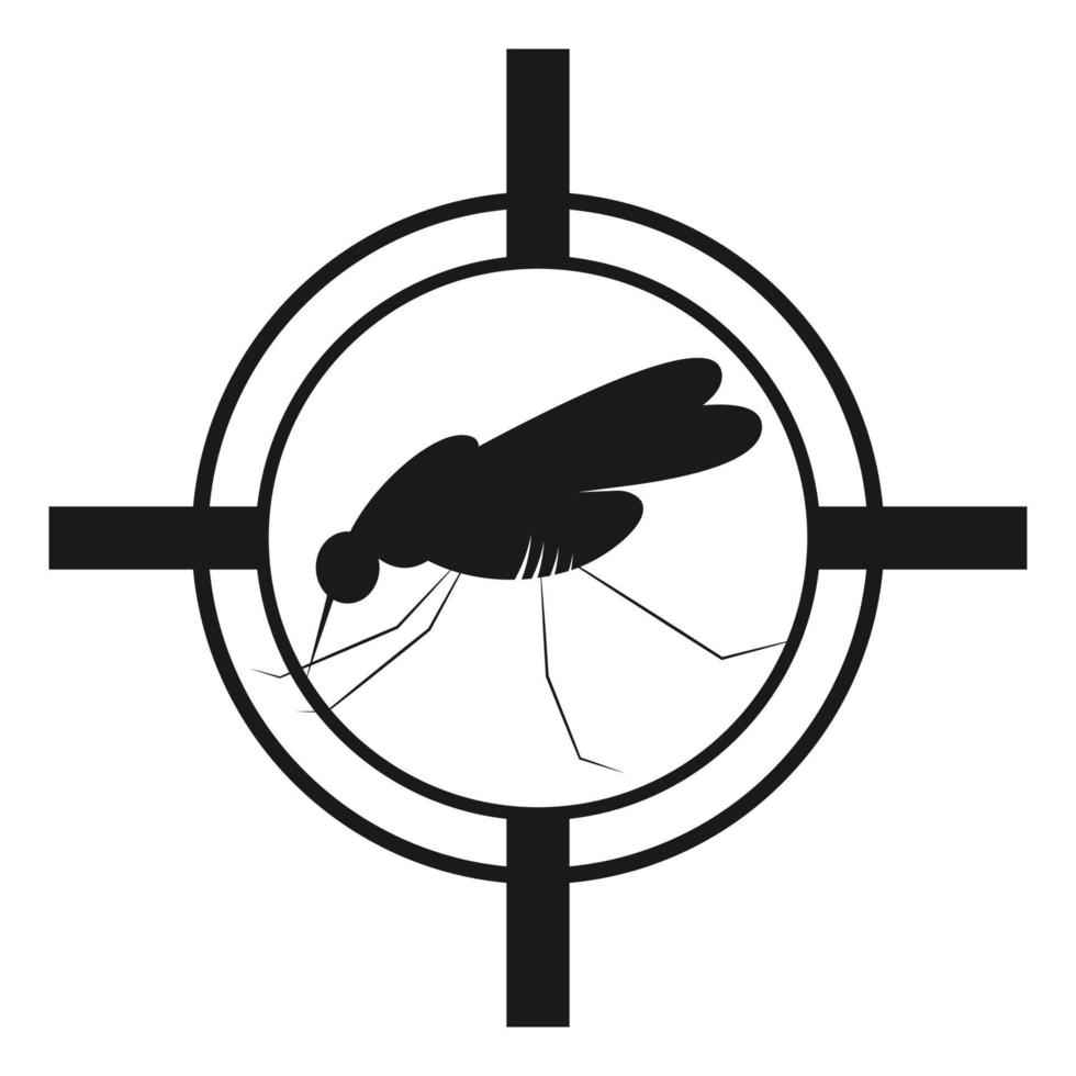 vetor de ícone de mosquito