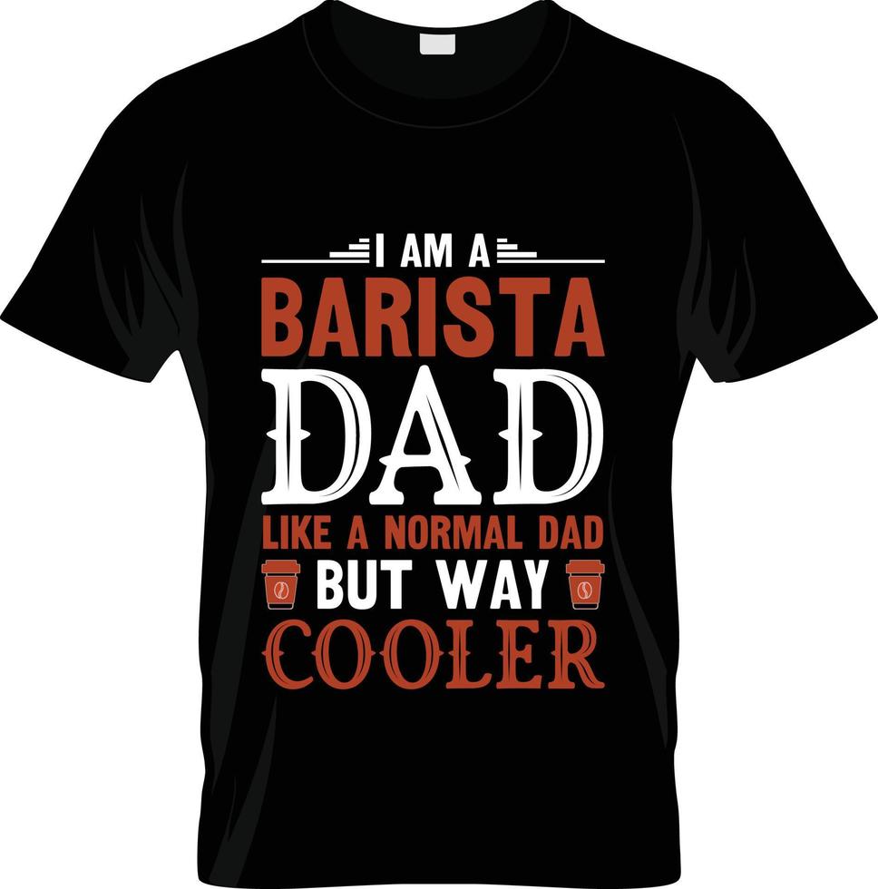 design de camiseta de café barista, slogan de camiseta de café barista e design de vestuário, tipografia de café barista, vetor de café barista, ilustração de café barista