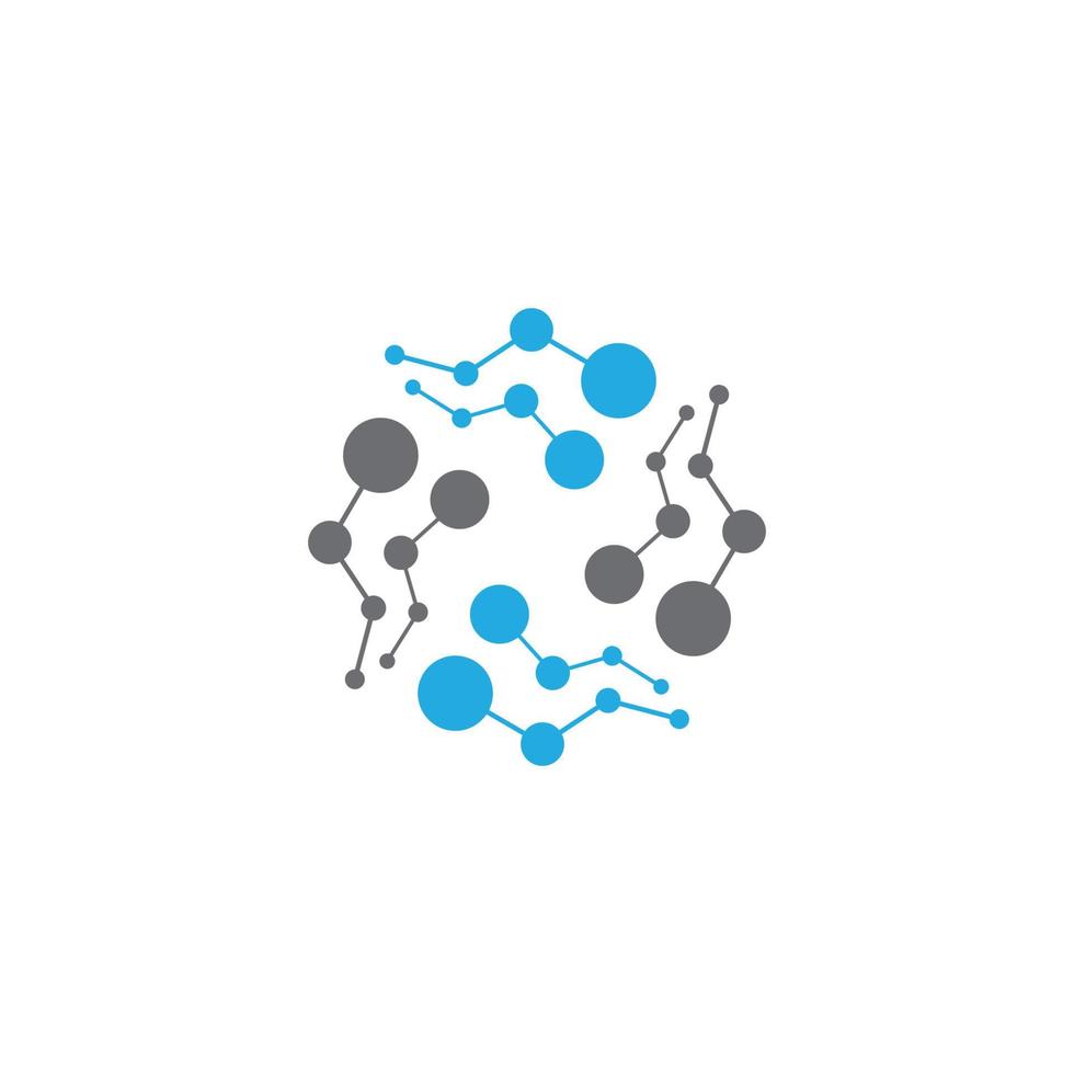molécula vector ícone ilustração design