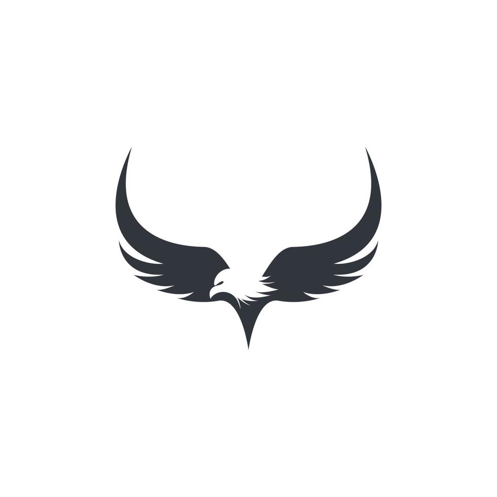 design de ilustração de ícone vetorial de águia vetor