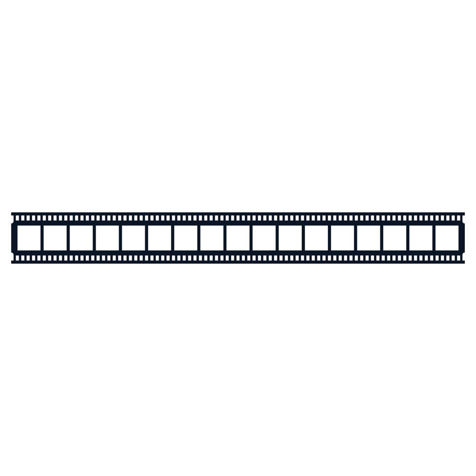 imagens do logotipo da tira de filme vetor