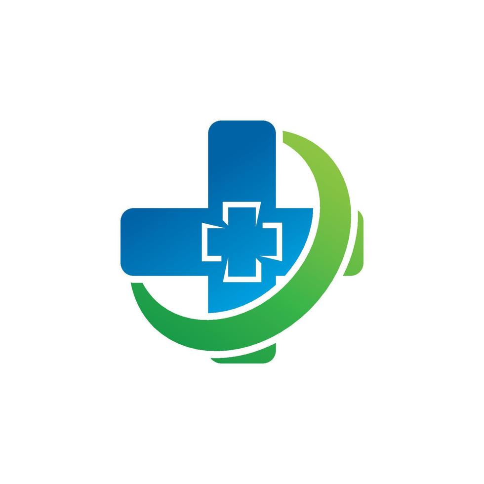 vetor de modelo de logotipo médico de saúde