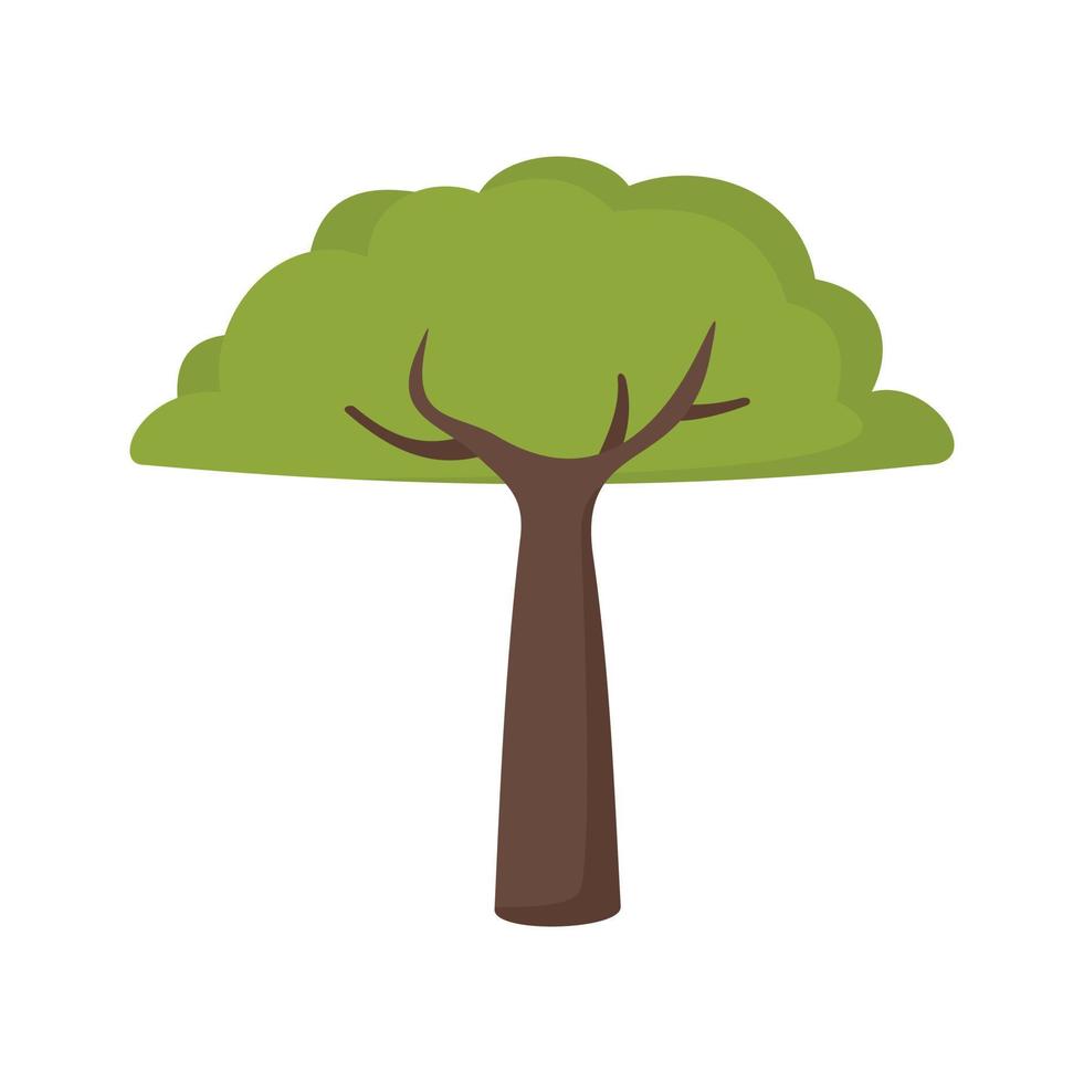 ícone de árvore do peru vetor plano isolado