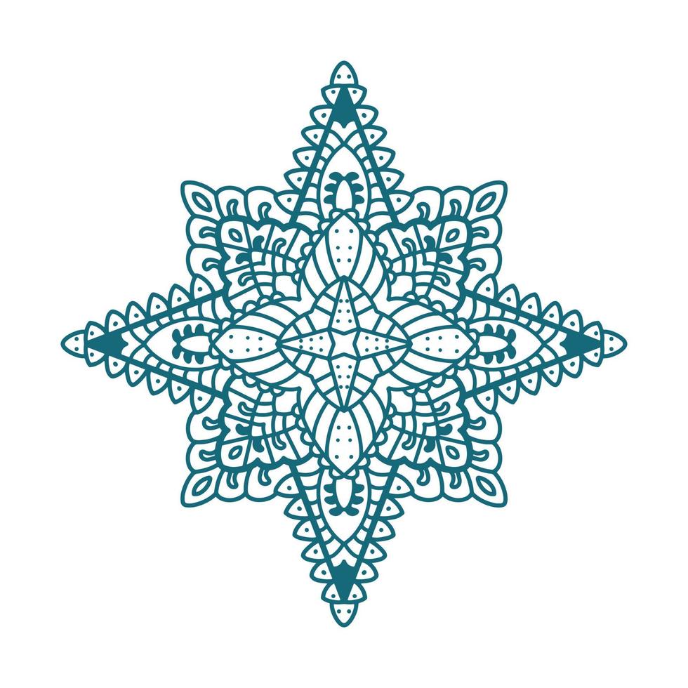 vetor de design de mandala para uso de decoração de ornamento