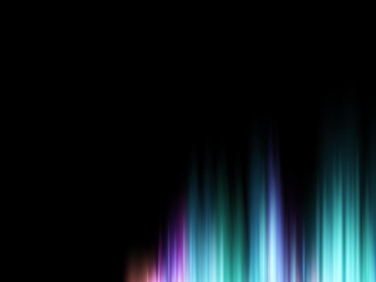 fundo brilhante vetor abstrato com onda sonora colorida de brilho