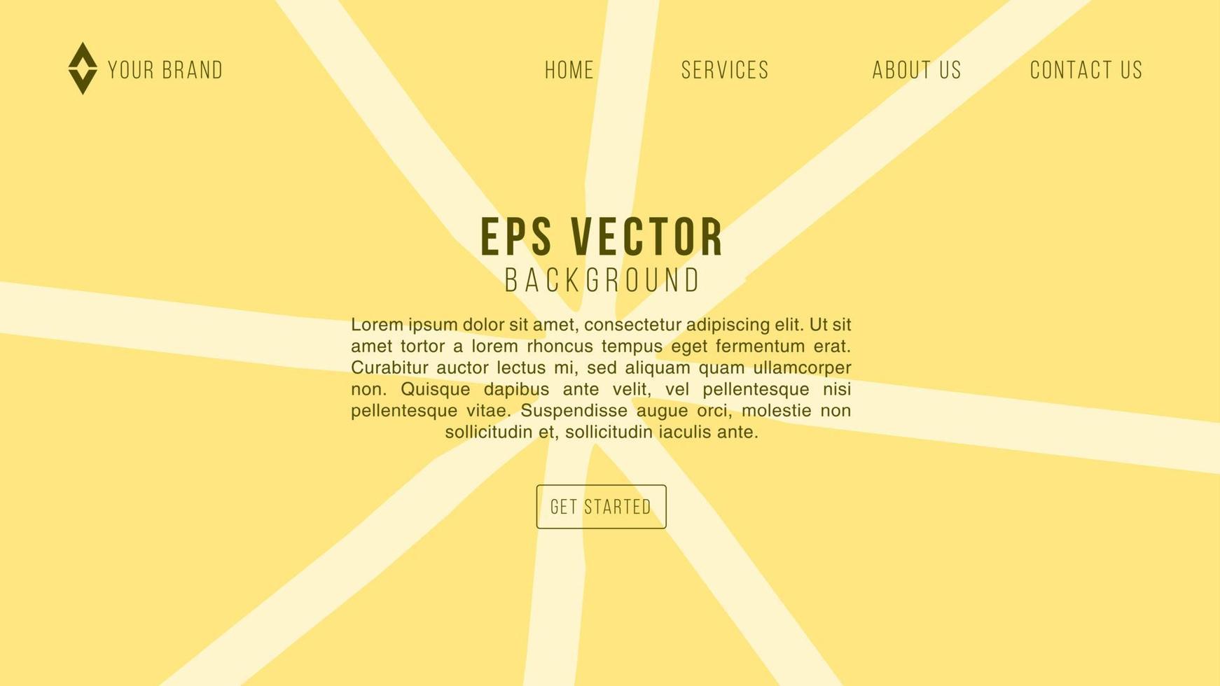 laranja limão web design abstrato limonada eps 10 vetor para site, página de destino, página inicial, página da web, modelo da web