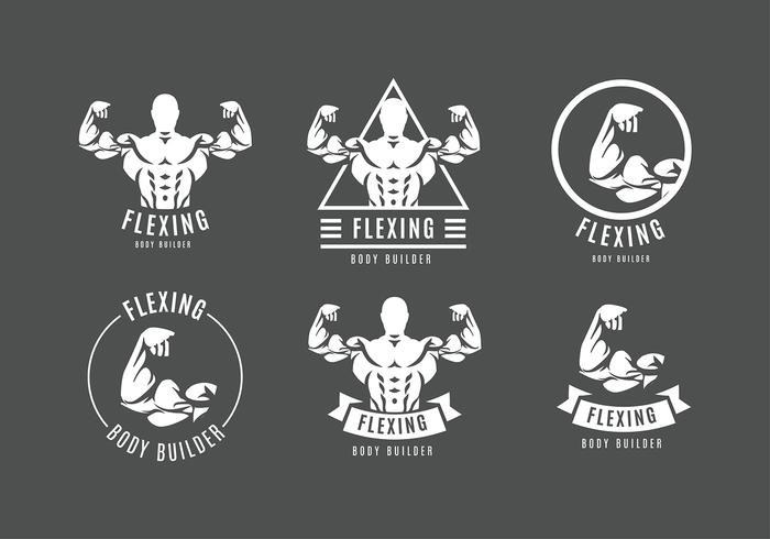 Flexing Logo Vector Livre