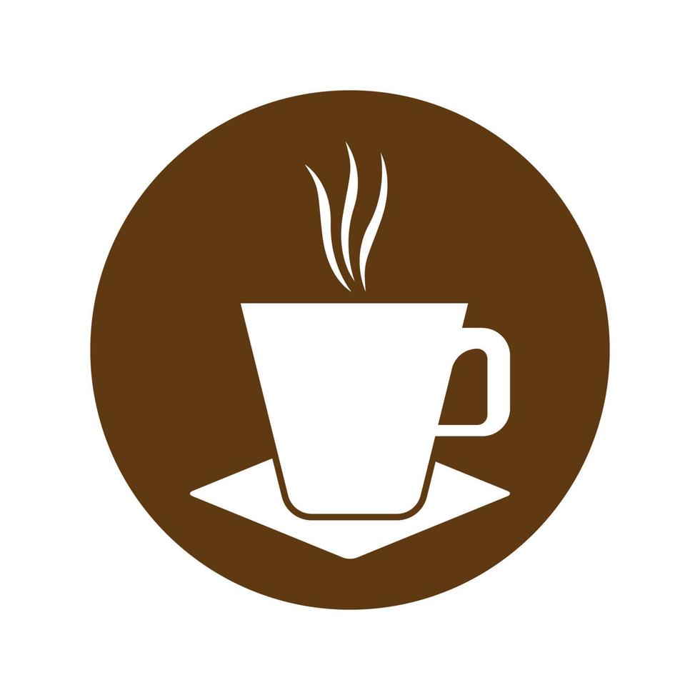 imagens do logotipo da xícara de café vetor
