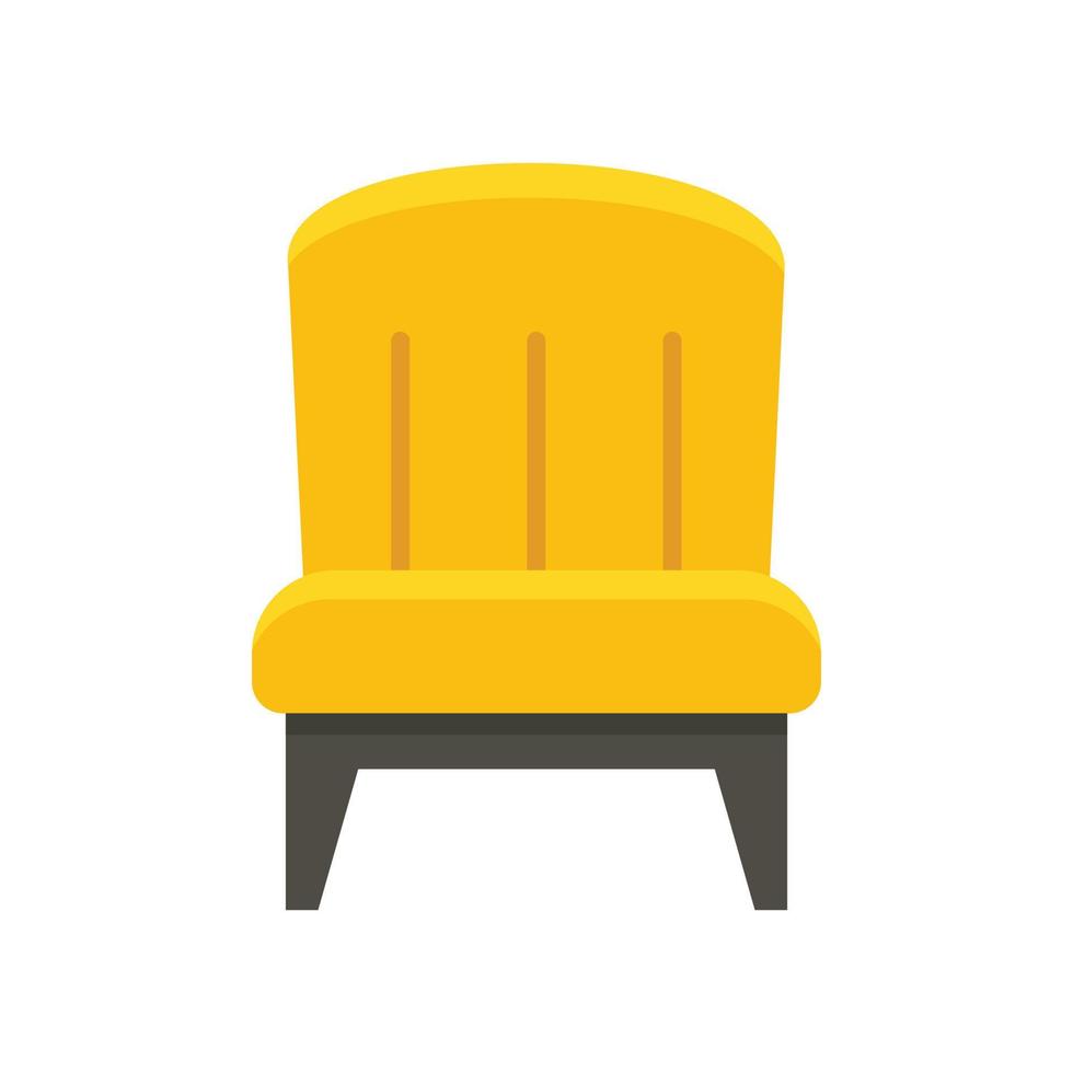 vetor isolado plano do ícone da poltrona do sofá
