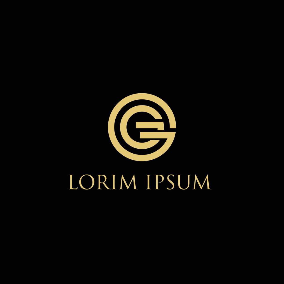 design de logotipo de letra g de empresa criativa vetor