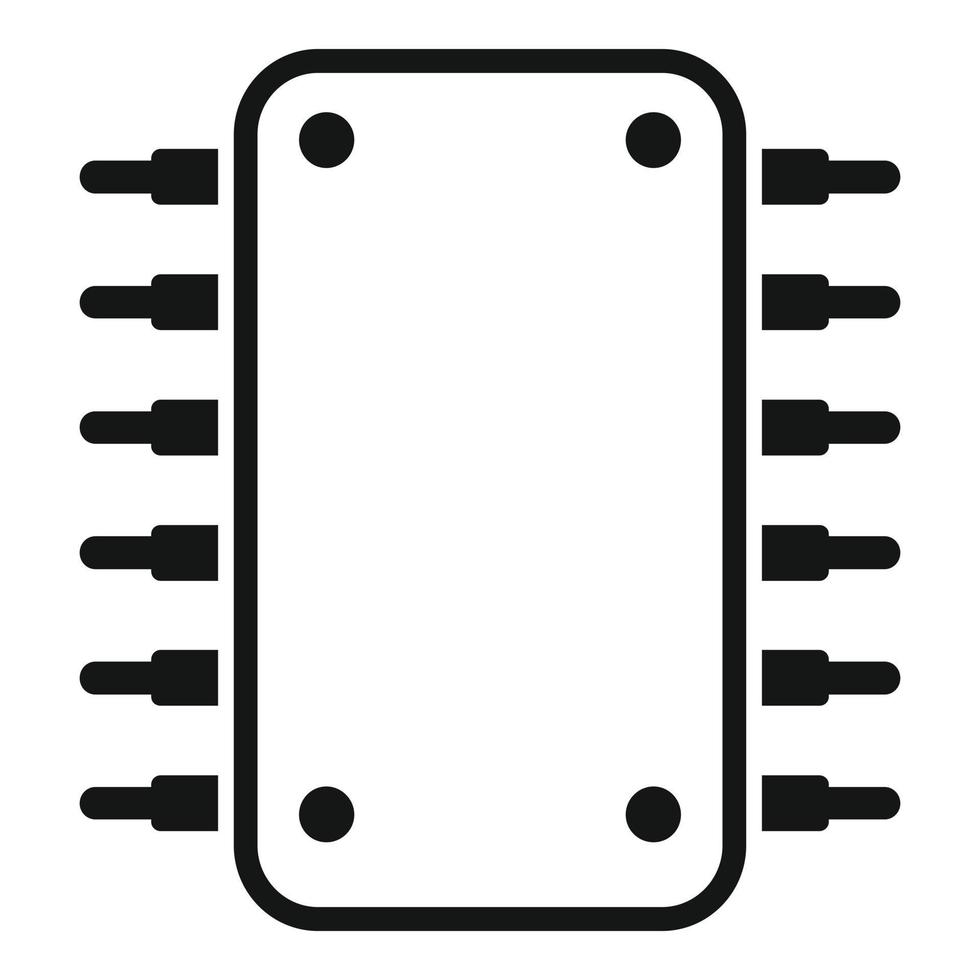 vetor simples de ícone de tranzistor de reparo de tablet. telefone quebrado