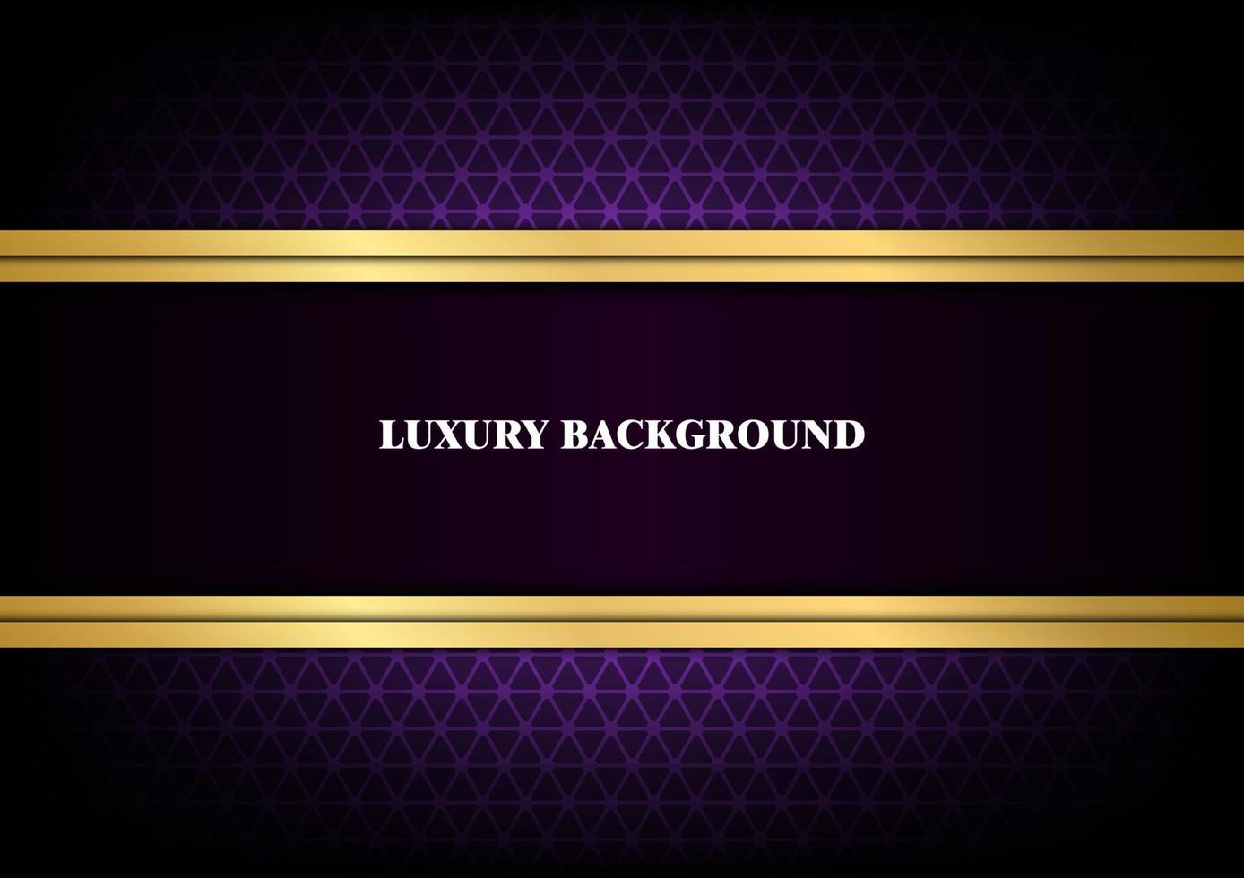 elemento de linha de ouro gráfico de luxo vetor roxo fundo premium