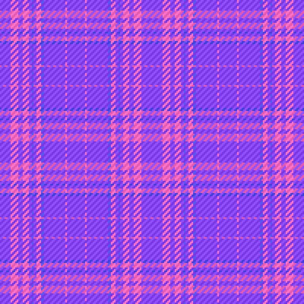 textura de tecido sem costura. verifique padrão xadrez. fundo de vetor têxtil tartan.