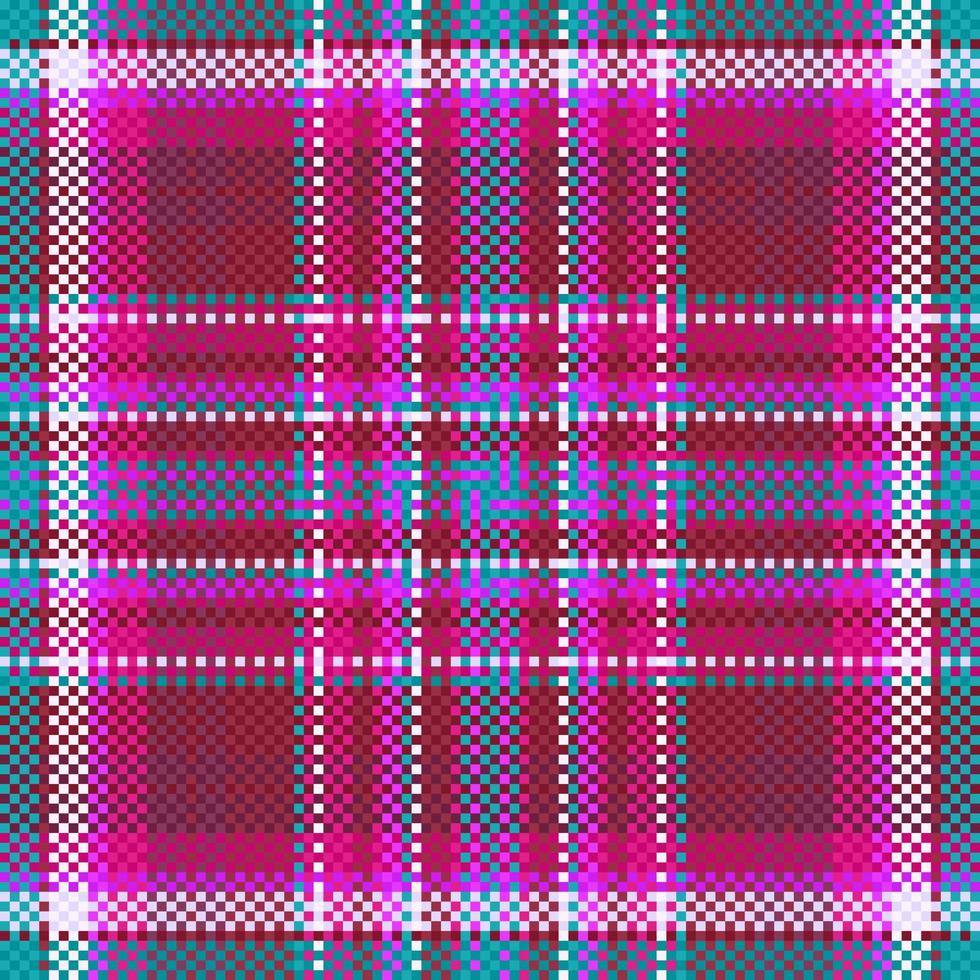 vetor de tartan têxtil. verificação sem costura padrão. textura de xadrez de fundo de tecido.