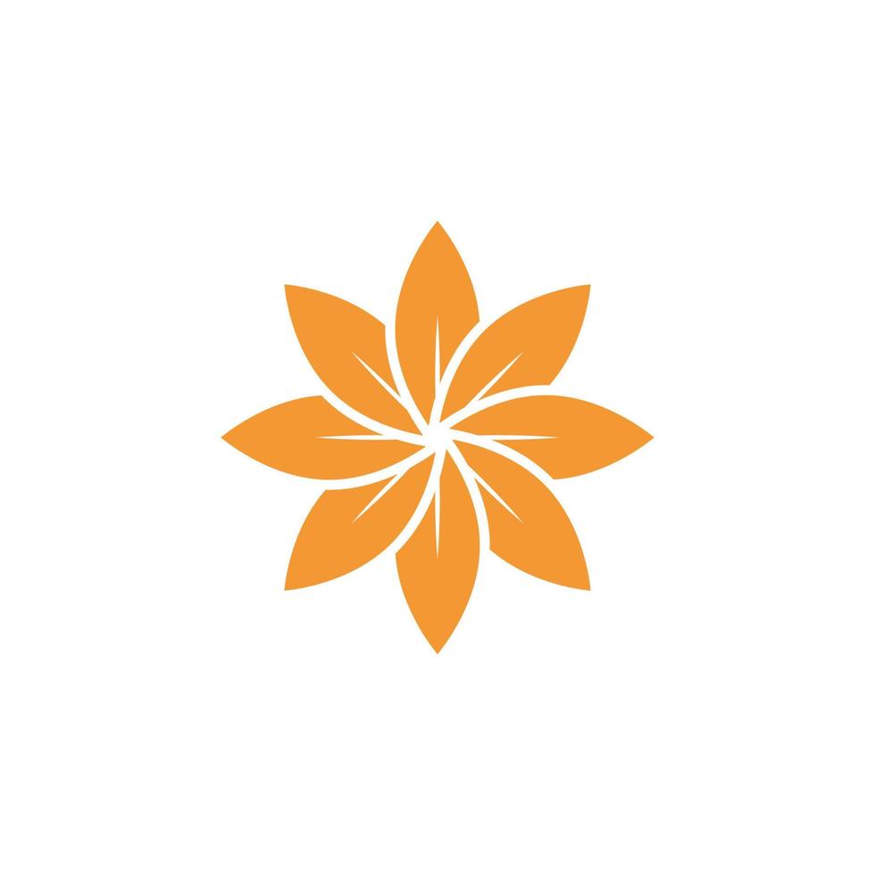 modelo de logotipo de design de flores de vetor de beleza