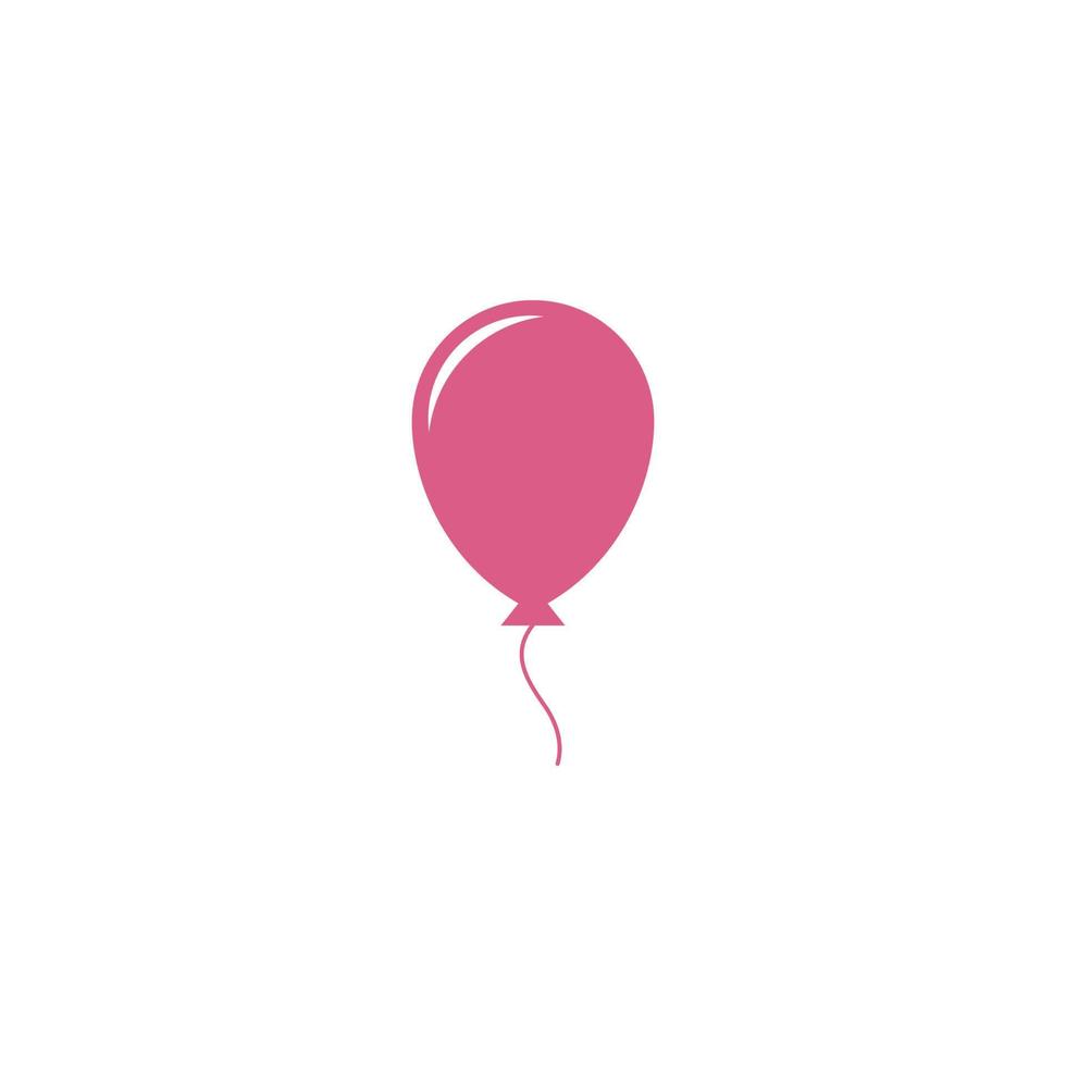 modelo de ícone de vetor de balão
